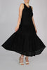 The Glenda Dress - Black San Gallo