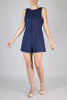 The Mary Romper - Navy Blue