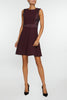 The Irene Dress - Merlot